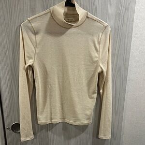 Madewell Beige Knit Top